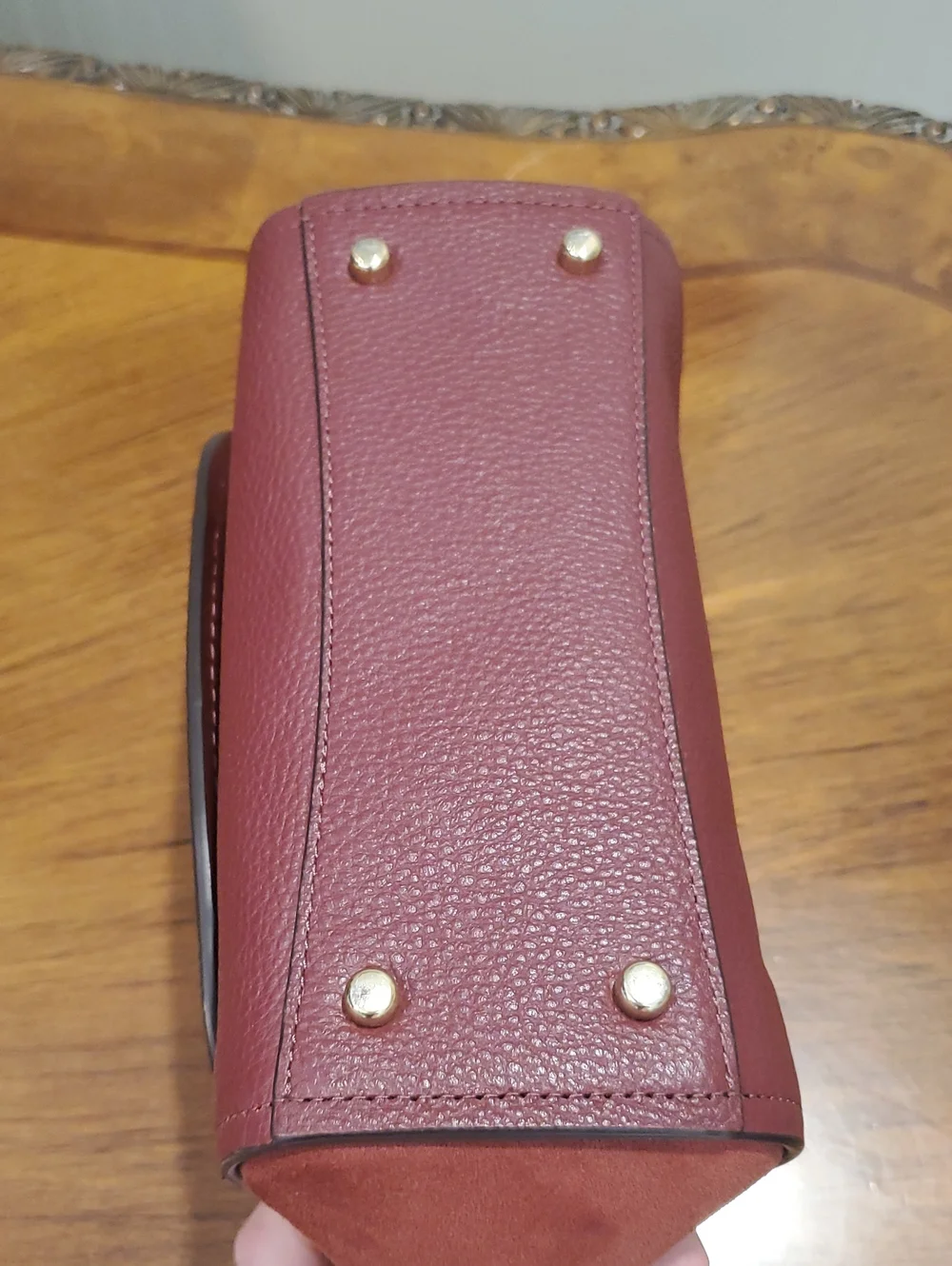 Like NEW Coach Striped Faye Crossbody Bag